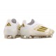 Nouvelles adidas F50 Elite Laceless FG Day Spark - Blanc Doré