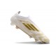 Nouvelles adidas F50 Elite Laceless FG Day Spark - Blanc Doré