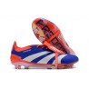 adidas Predator Elite Tongue FG Chaussure Bleu Blanc Rouge