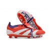 adidas Predator Elite Tongue FG Chaussure Rouge Blanc