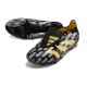adidas Predator Elite Tongue FG Chaussure Noir Or Métallique 