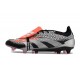adidas Predator Elite Tongue FG Chaussure Noir Argent Rouge