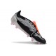 adidas Predator Elite Tongue FG Chaussure Noir Argent Rouge