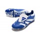 adidas Predator Elite Tongue FG Chaussure Bleu Blanc
