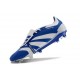 adidas Predator Elite Tongue FG Chaussure Bleu Blanc