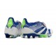 adidas Predator Elite Tongue FG Chaussure Blanc Vert Bleu