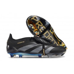 adidas Predator 2024 Elite FT FG Noir Carbone Or Métallique