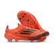 Crampons de Foot Adidas F50 + Elite FG Turbo Noir Aurore Platin Métallique