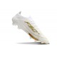 Crampons de Foot Adidas F50 + Elite FG Day Spark - Blanc Doré Blanc