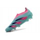 Chaussure de Foot adidas Predator Elite Laceless FG Bleu Rose