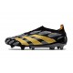 Chaussure de Foot adidas Predator Elite Laceless FG Noir Or