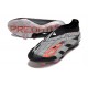 Chaussure de Foot adidas Predator Elite Laceless FG Noir Argent Rose