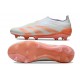 Chaussure de Foot adidas Predator Elite Laceless FG Bleu Très Pâle Orange