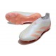 Chaussure de Foot adidas Predator Elite Laceless FG Bleu Très Pâle Orange
