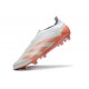 Chaussure de Foot adidas Predator Elite Laceless FG Bleu Très Pâle Orange