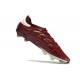 adidas Copa Pure 2+ Elite FG Cuir Rouge Ombre Blanc Jaune Solaire Equipe