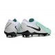 Chaussure Nike Phantom Luna 2 Elite L FG Vert Blanc Noir