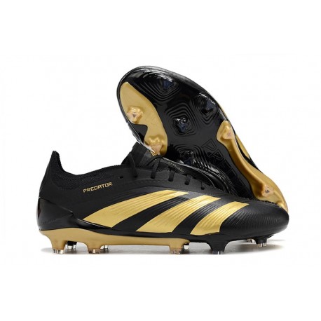 adidas Predator Elite FG Nouvelles Noir Or