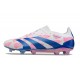 adidas Predator Elite FG Nouvelles Blanc Rose Bleu