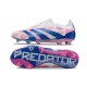 adidas Predator Elite FG Nouvelles Blanc Rose Bleu
