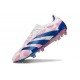 adidas Predator Elite FG Nouvelles Blanc Rose Bleu