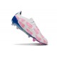 adidas Predator Elite FG Nouvelles Blanc Rose Bleu