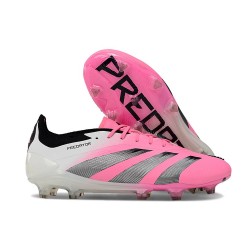 adidas Predator Elite FG Nouvelles Rose Blanc Noir
