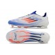 Chaussure de Football adidas F50 Elite FG Bleu Blanc Rose