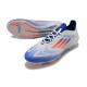 Chaussure de Football adidas F50 Elite FG Bleu Blanc Rose