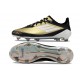 Chaussure de Football adidas F50 Elite FG Doré Noir Blanc 