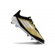 Chaussure de Football adidas F50 Elite FG Doré Noir Blanc 