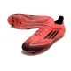 Chaussure de Football adidas F50 Elite FG Rouge Noir