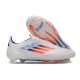 Chaussure de Football adidas F50 Elite FG Blanc Rouge Bleu