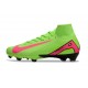 Nike Zoom Mercurial Superfly X Elite FG Vert Rose