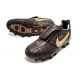 Chaussure Nike Tiempo Legend 10 Elite FG Marron Or
