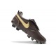 Chaussure Nike Tiempo Legend 10 Elite FG Marron Or