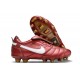 Chaussure Nike Tiempo Legend 10 Elite FG Rouge Blanc