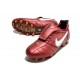 Chaussure Nike Tiempo Legend 10 Elite FG Rouge Blanc