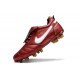 Chaussure Nike Tiempo Legend 10 Elite FG Rouge Blanc