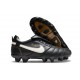 Chaussure Nike Tiempo Legend 10 Elite FG Ronaldo Noir Blanc