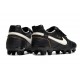 Chaussure Nike Tiempo Legend 10 Elite FG Ronaldo Noir Blanc