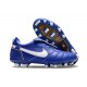 Chaussure Nike Tiempo Legend 10 Elite FG Ronaldo Bleu Blanc