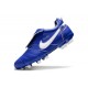 Chaussure Nike Tiempo Legend 10 Elite FG Ronaldo Bleu Blanc