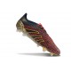 adidas Predator Elite FG Nouvelles Noir Rouge Lucide Or