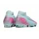 Nike Air Zoom Mercurial Superfly 10 Elite FG Bleu Glacier Rose