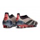 adidas Predator Elite Laceless FG Platin Métallique Noir Aurore Carbone
