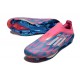Chaussure Adidas F50+ Laceless FG Bleu Solaire Blanc Ftwr Rose