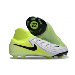 Nike Phantom Luna 2 Elite FG Argent Métallique Noir Volt