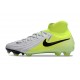 Nike Phantom Luna 2 Elite FG Argent Métallique Noir Volt