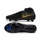 Nike Phantom Luna 2 Elite FG Noir Or Monnaie Métallique
